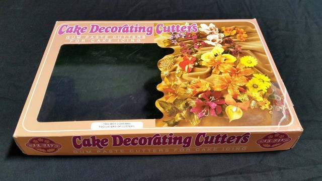 JEM Cake Decorating Cutter Flower Sets Leaf Veiners Flower ...