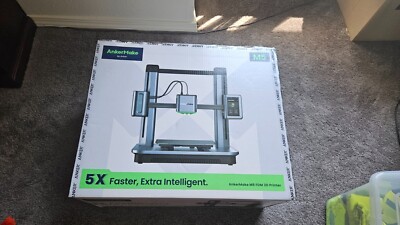NEW AnkerMake M5 3D Printer w/ AI Camera 5X Faster 7×7 Auto-Leveling Detection