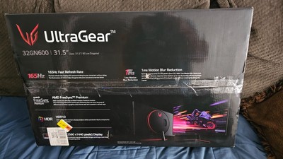 LG  32GN600-B.AUS 32'' QHD 165hz HDR Monitor With FreeSync - Black