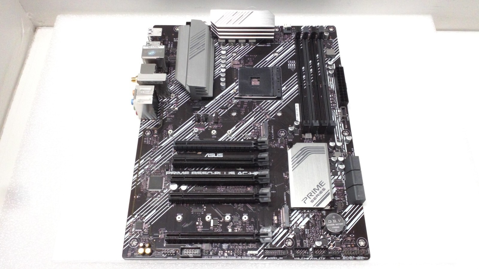 ASUS PRIME B550-PLUS AC-HES ATX Motherboard AMD Socket AM4