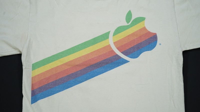 【入手困難】AppleヴィンテージTシャツ/Color Classic/XL 入手困難】AppleヴィンテージTシャツ/Color Classic/XL