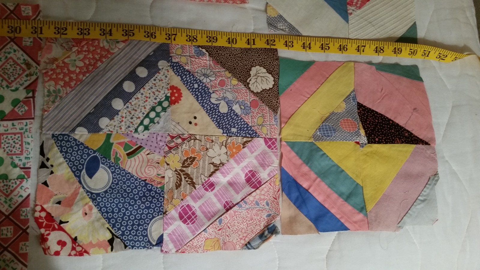 Vintage Mix Match Quilt Blocks