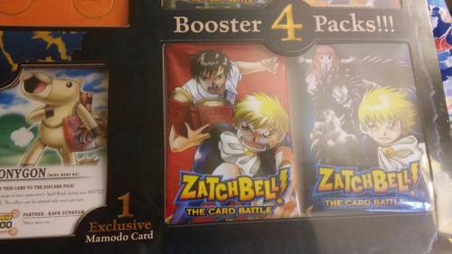 ZatchBell Cards The Card Battle Supremacy Collection NEW SEALED