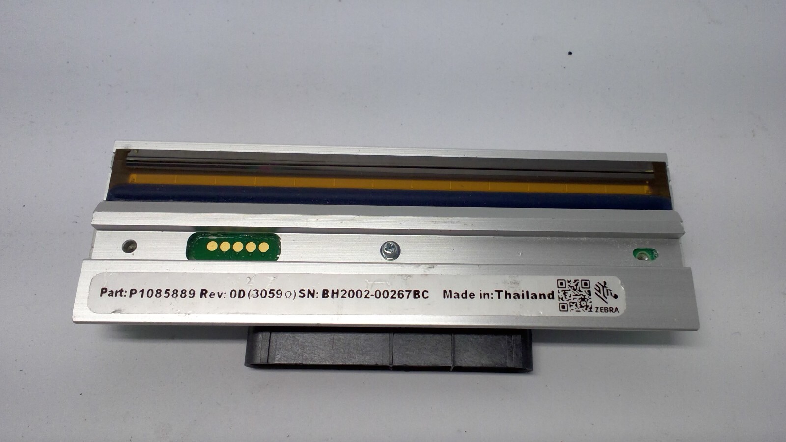 ZEBRA P1085889 Rev 0D Printhead 600DPI Untested | eBay