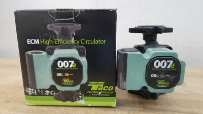 Taco 007E-2F4 High Efficiency Circulator Pump 115V/60H/1PH