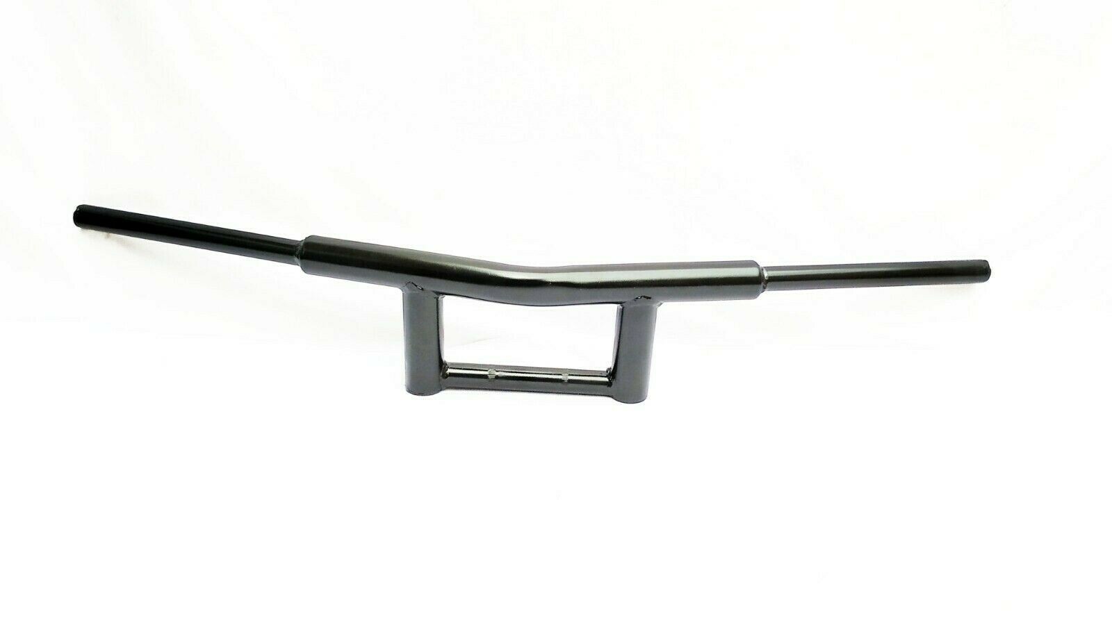 UNIVERSAL 7/8" MOTORCYCLE BAR HANDLEBAR BLACK HARLEY BOBBER CHOPPER CUSTOM 