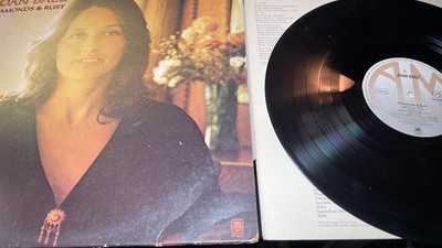 Joan Baez Diamonds & Rust Used Vinyl LP VG+VG+
