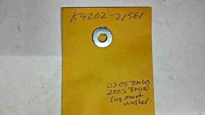 NOS GENUINE SUZUKI RM60 03-05 RM100 03 Engine Mount Washer K9202-21561 FAST SHIP
