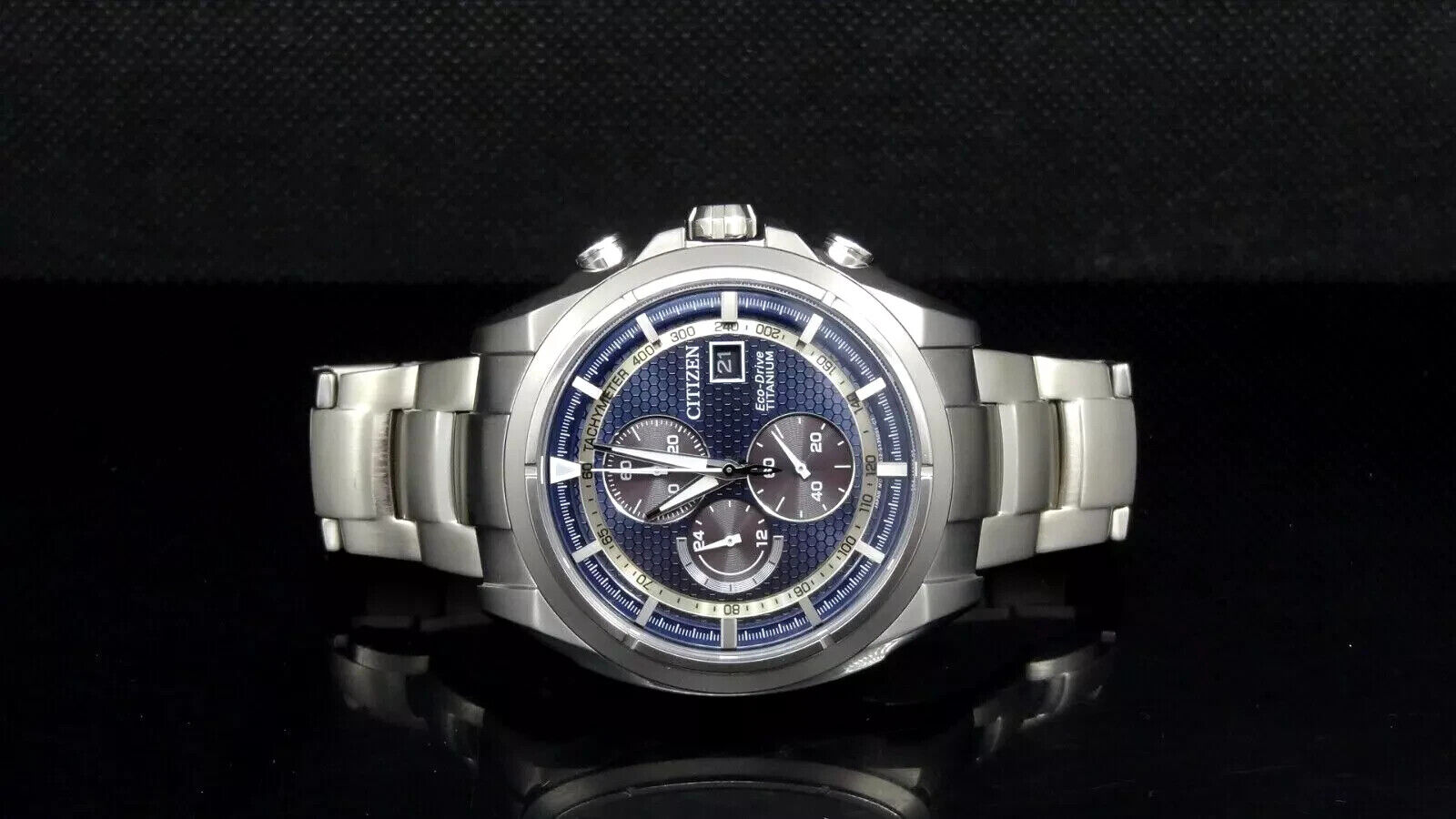 Citizen Eco Drive Titanium Chronograph Men's Watch B612 Citizen Eco Drive Titanium Chronograph Men's Watch B612