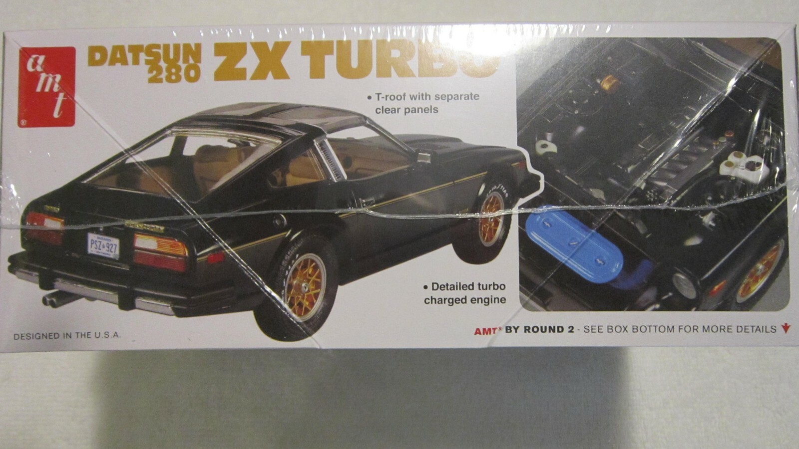 AMT DATSUN 280 ZX TURBO RETRO DELUXE KIT 1/25 MODEL KIT