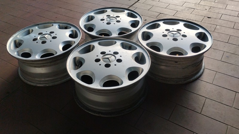 Alufelgen Mercedes Benz Gullideckel 15