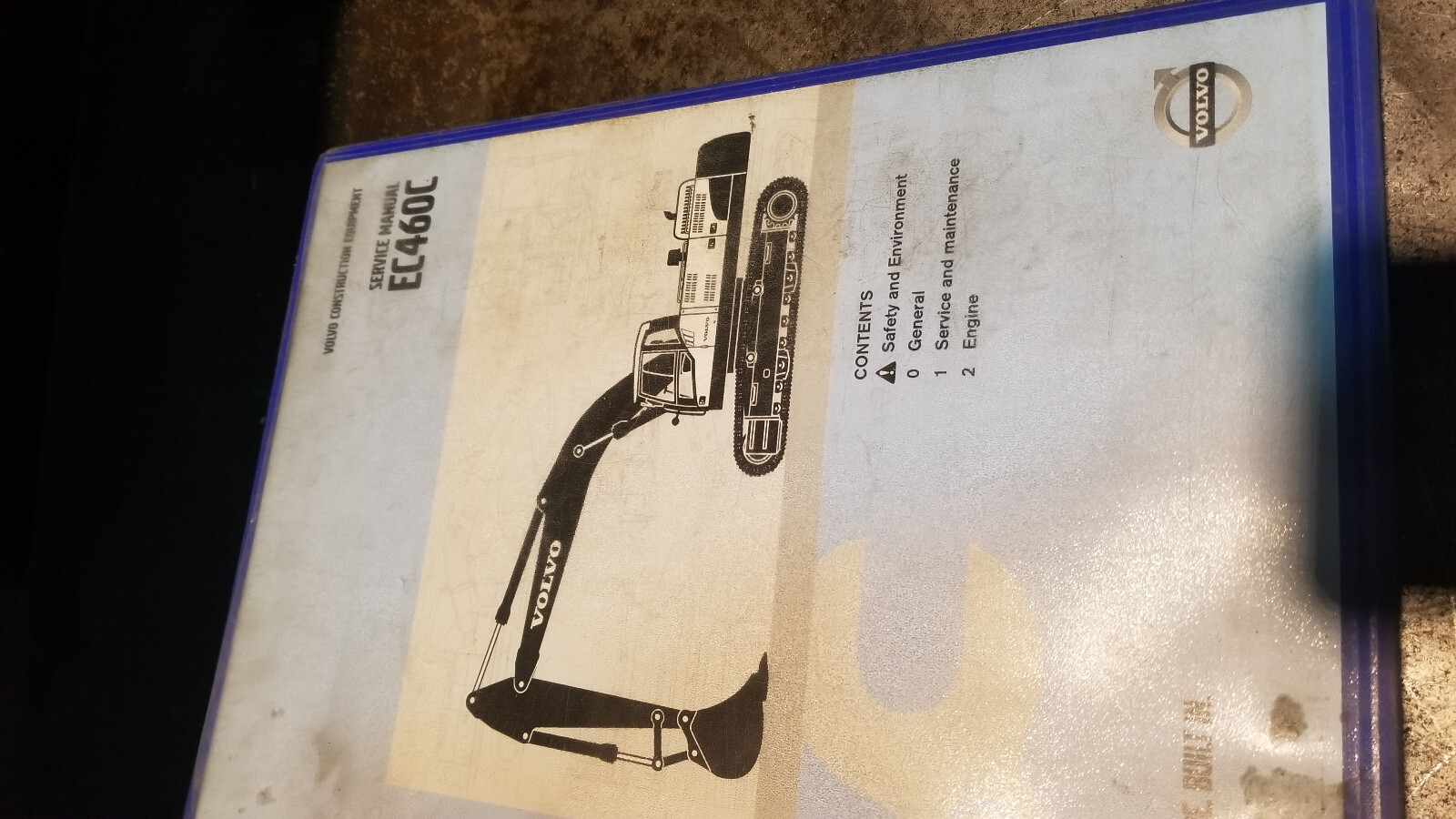 ALL 4 BOOKS VOLVO EC460C EXCAVATOR SERVICE SHOP REPAIR MANUAL BOOK - Picture 6 of 6