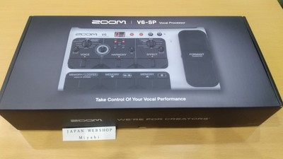 ZOOM V6-SP Vocal Effector All-in-One Vocal Processor Live Floor Pedal 40 Presets
