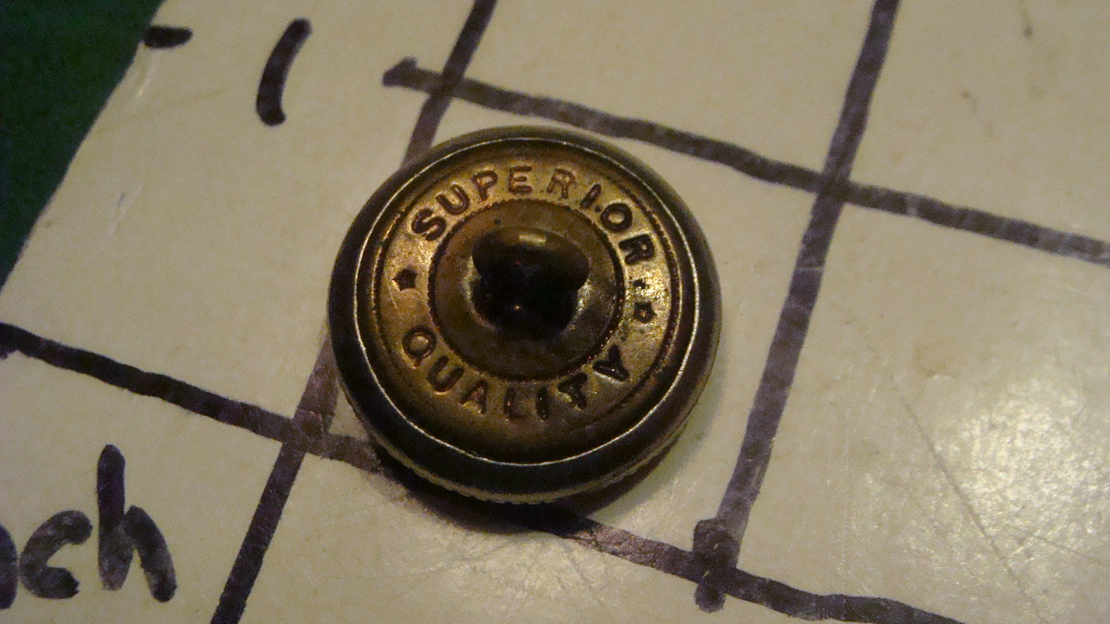 Vintage Original -- militrary -- buttons -- WATERBURY BUTTON CO. conn. EAGLE &