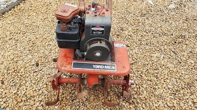 5 hp YARDMAN EARTHBIRD FRONT TINE GAS TILLER  - 26