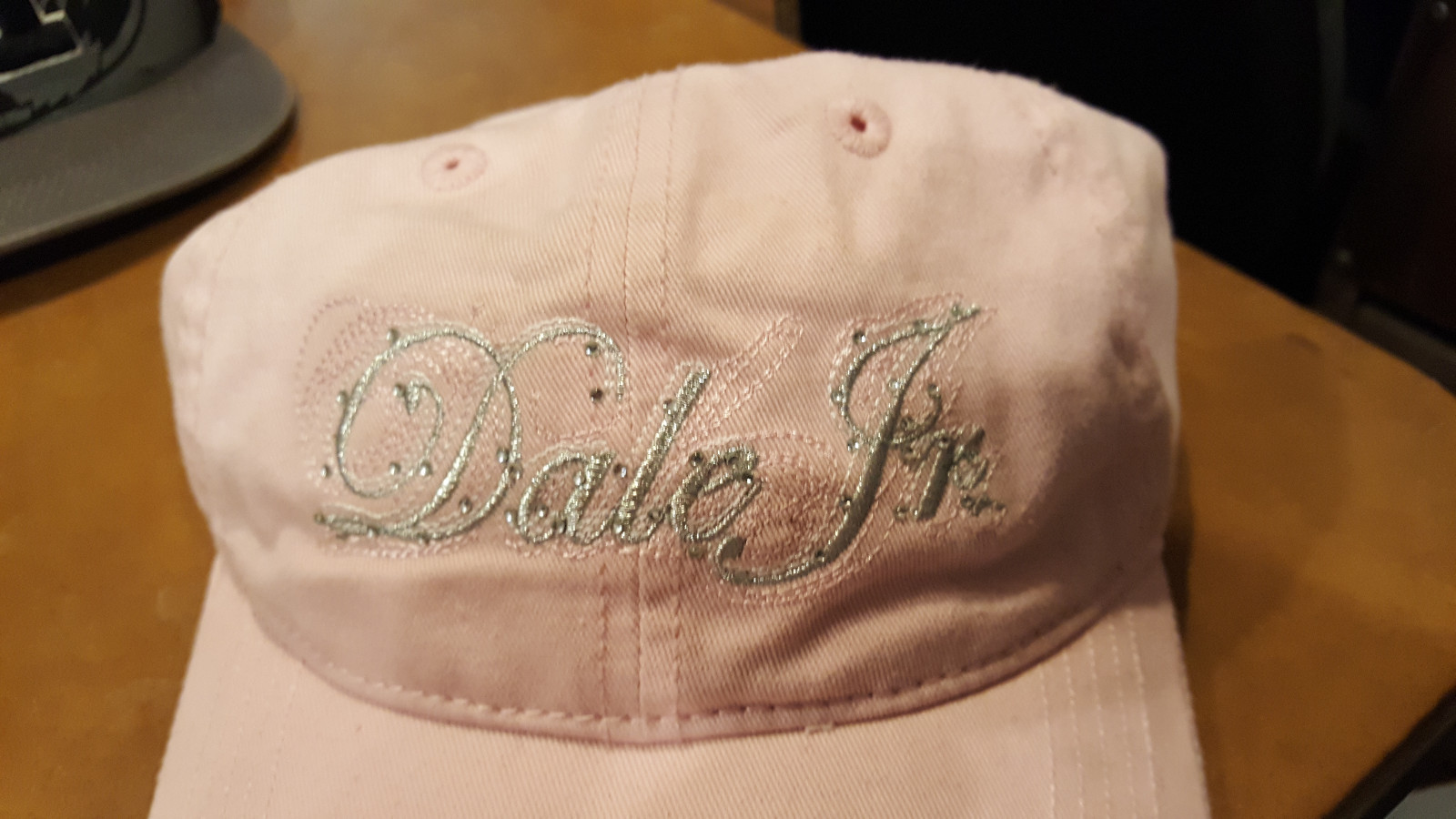 VTG Dale Earnhardt JR #8 Pink Racing  Strap Hat Retro NASCAR Lady Trucker