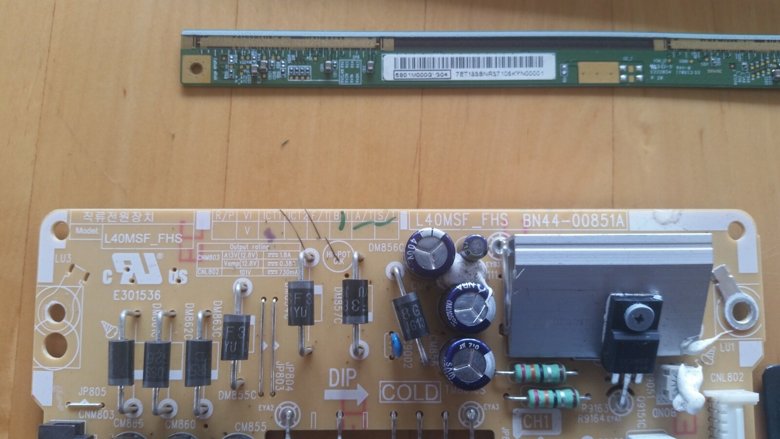 Samsung UN40J5200AFXZA DA04 ALL Parts Repair Kit