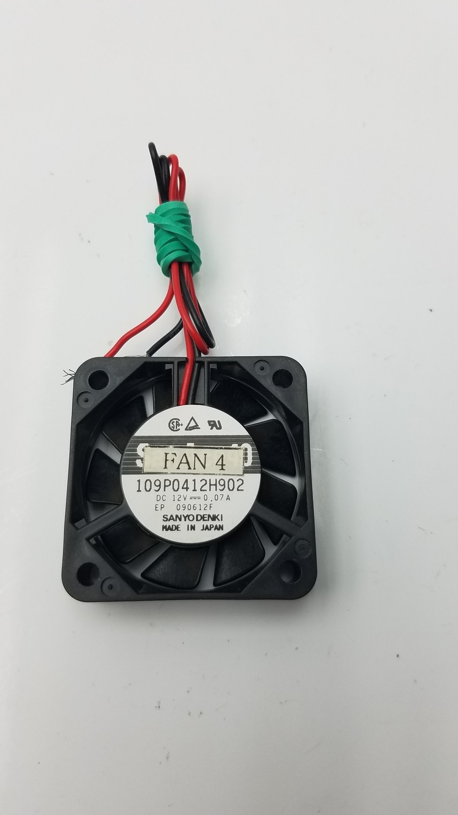 Sanyo Denki Cooling Fan 4 109P0412H902, 40x10mm 12VDC