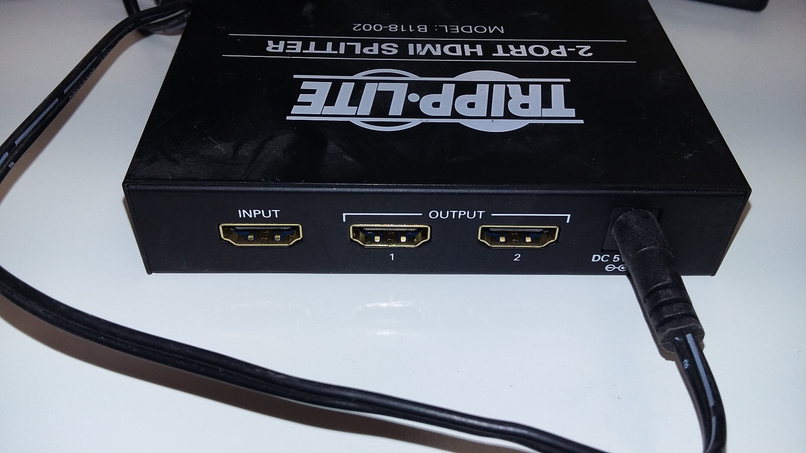 Tripp-Lite 2-port HDMI Splitter B118-002