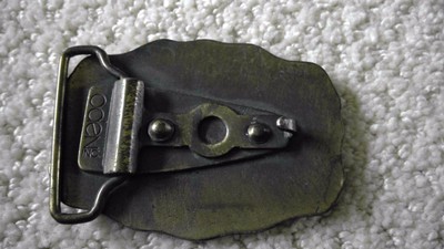 Vintage Brass Oden Inc. Personalized Belt Buckle George