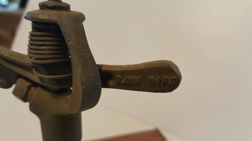 Vintage Rain Bird No 20 Full Circle Brass Impact Water Sprinkler Iron