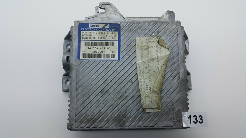 Peugeot 406 Ecu Module 9630466980 25266 80768d