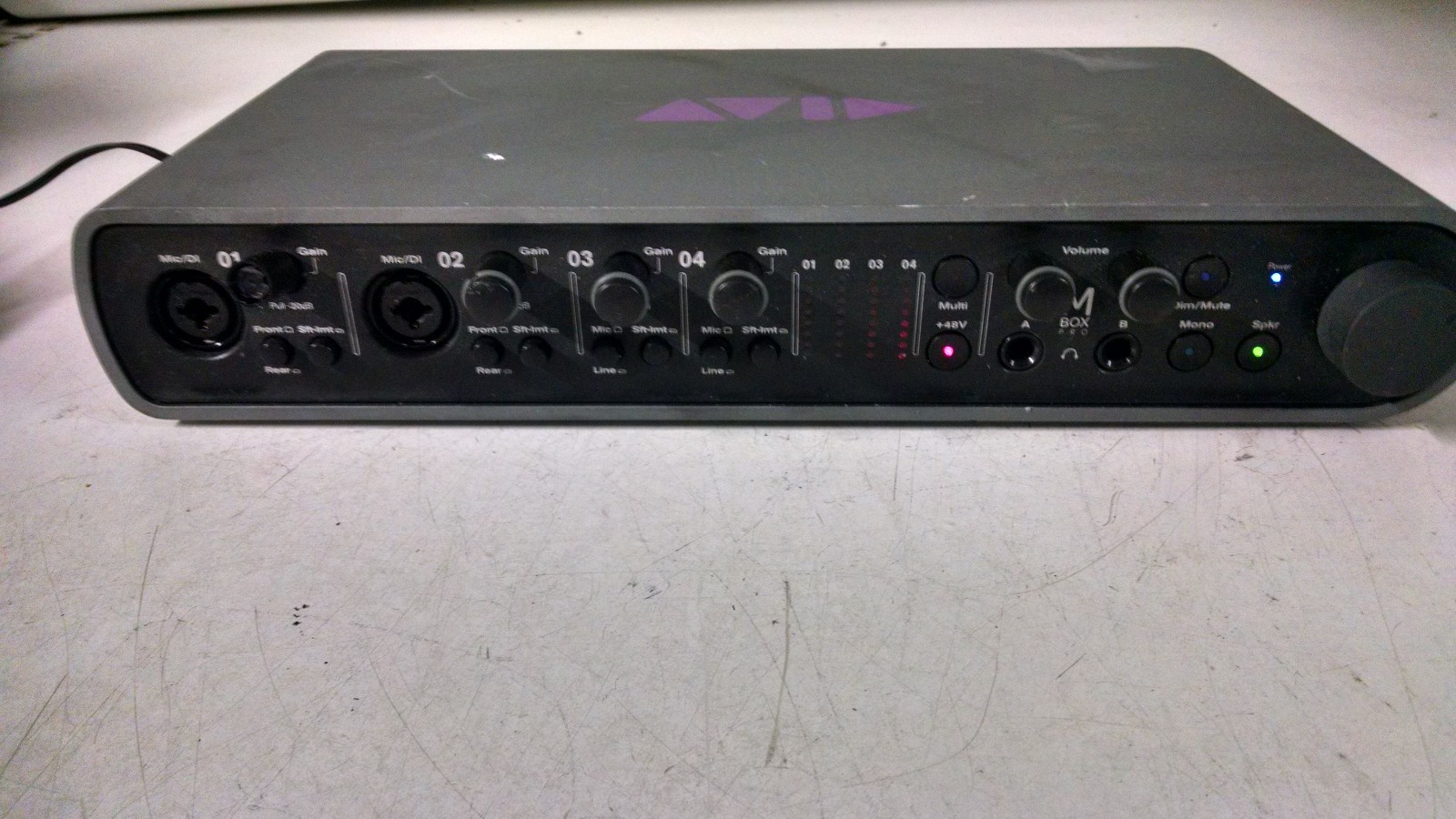 AVID Mbox Pro インターフェース エービット 担当イチ推し】オーディオインターフェース、Avid MBox Studioの