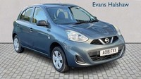 2016 Nissan Micra 1.2 Visia 5dr Hatchback Petrol Manual