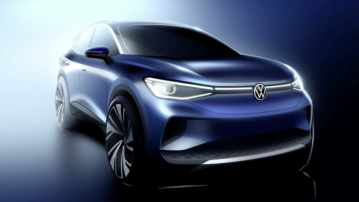 You can see an illustration of the VW ID 4