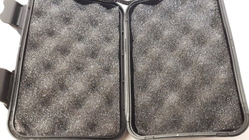 2-Flashlight Cases. Padded interior 4 Latch Plastic Multi-Use Cases Only