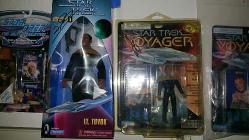 Star Trek Voyager Tuvok autograhed