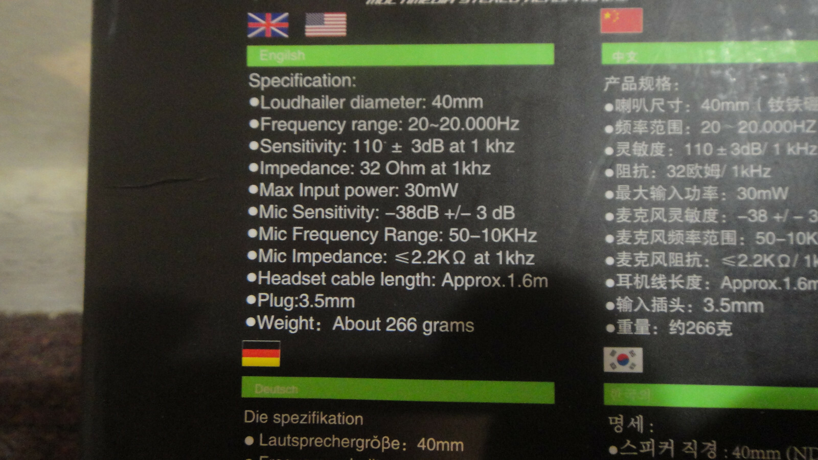 Letton G5S Headset/Headphones with Microphone for Gaming for PC, PS4, Xbox One!