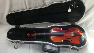Strunal 220 1/4 Series #03092407 Violin w/ Case & Glasser Bow