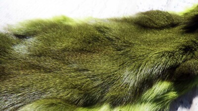 Ifs Abert's premium squirrel skins Mayfly Olive - dubbing, zonkers, minikies