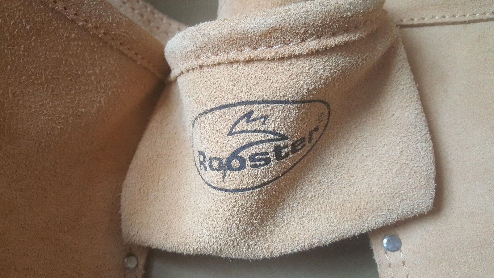 NEW Rooster SPLIT LEATHER TOOL BELT Tan Carpenter Apron 3 Pocket RE1-499-5-W