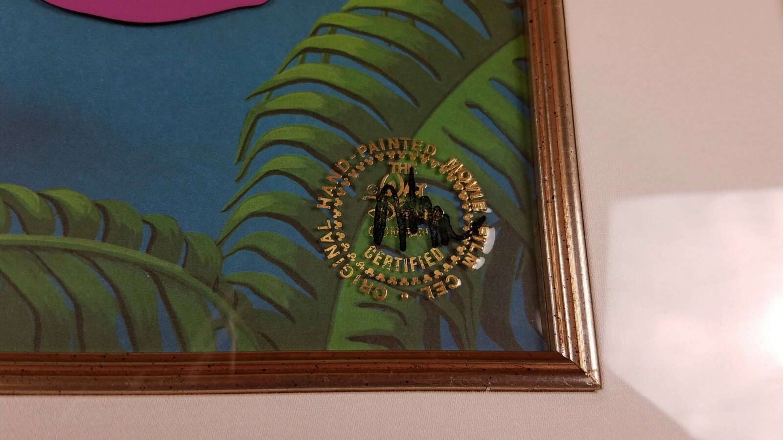 CINDERELLA Walt Disney Hand Painted Animation Cel - Limited Edition of 500