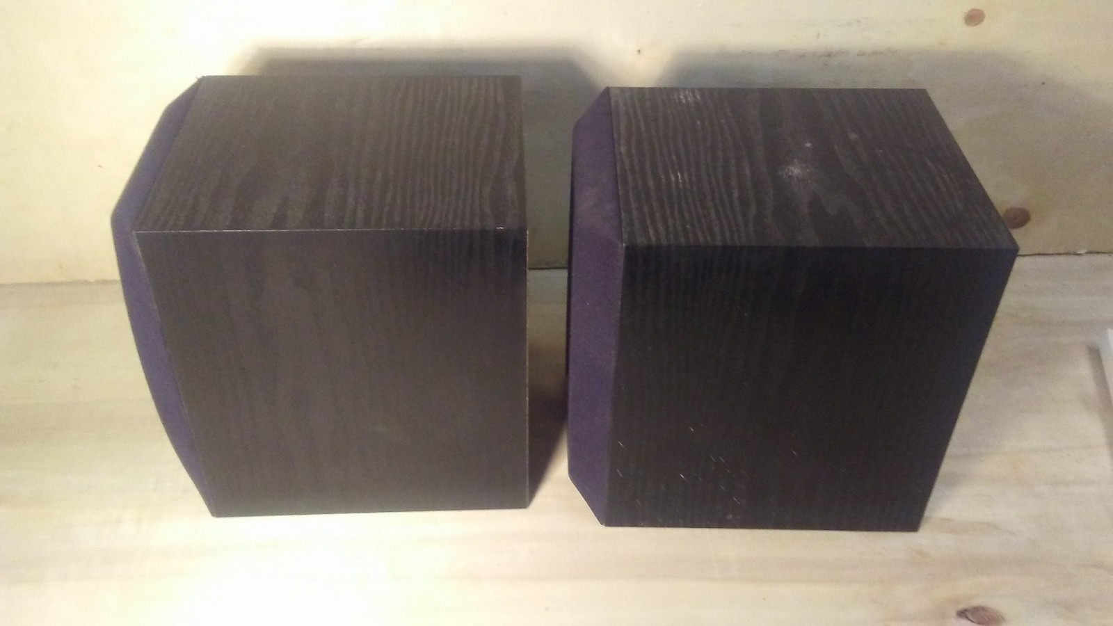 Pair Onkyo 100W Bookshelf Speakers SKM-100 Surround Sound, Black