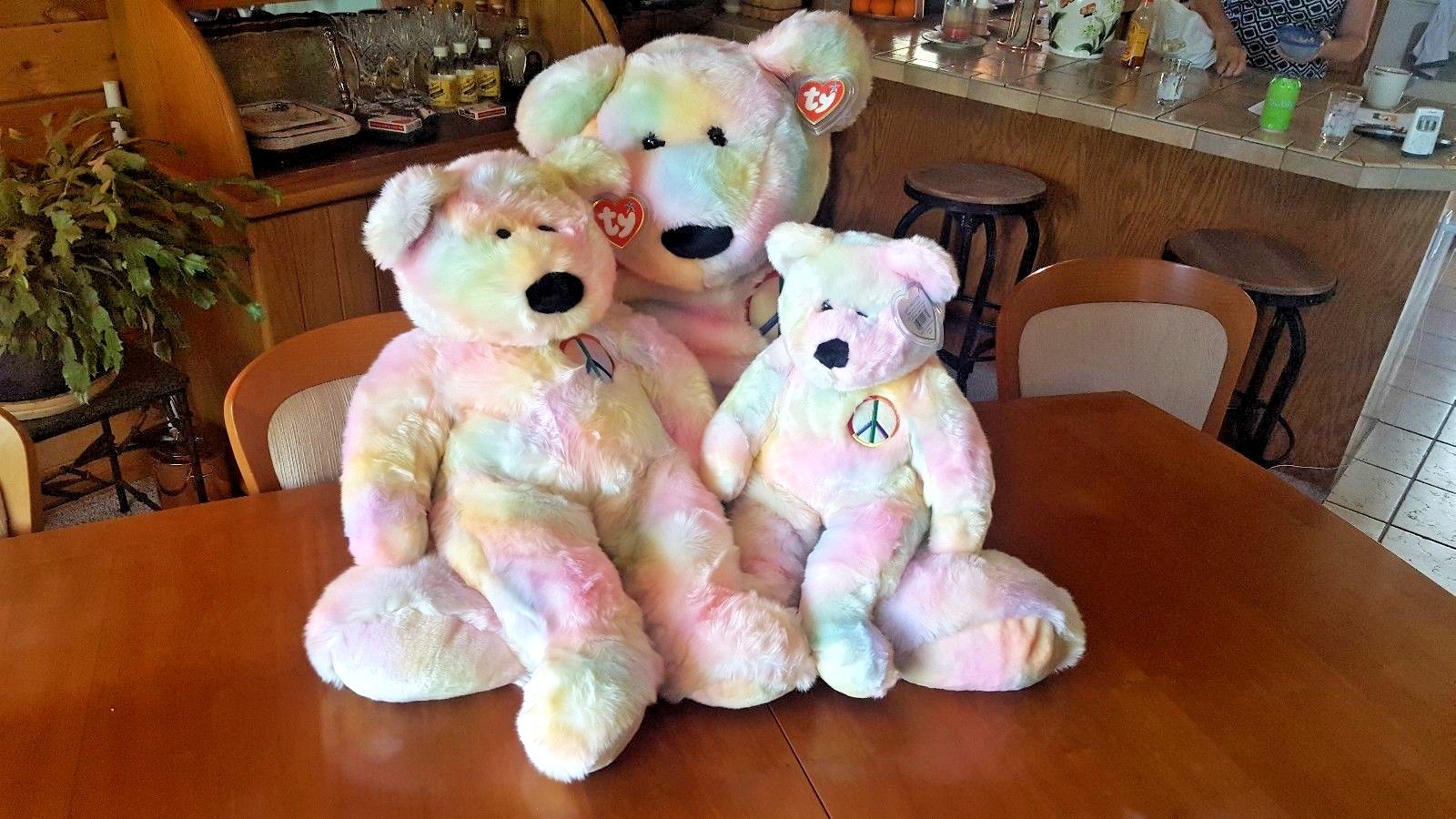 HUGE Lot of 20 JUMBO EXTRA LARGE & LARGE Ty  Beanie Buddies MWMT