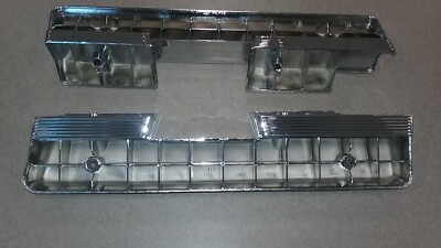 1962 1963 1964 CHEVROLET IMPALA CHROME FRONT ARMREST BASES, PAIR