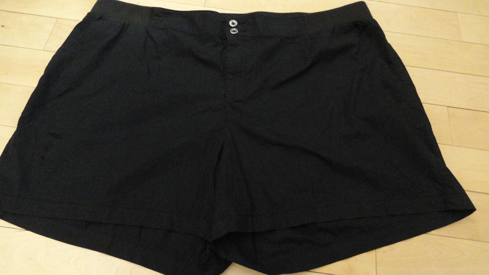 Madeline Blackcurrant Sサイズ Lane Bryant Woman's Sz 24 Black Shorts 98% Cotton/Spandex | eBay