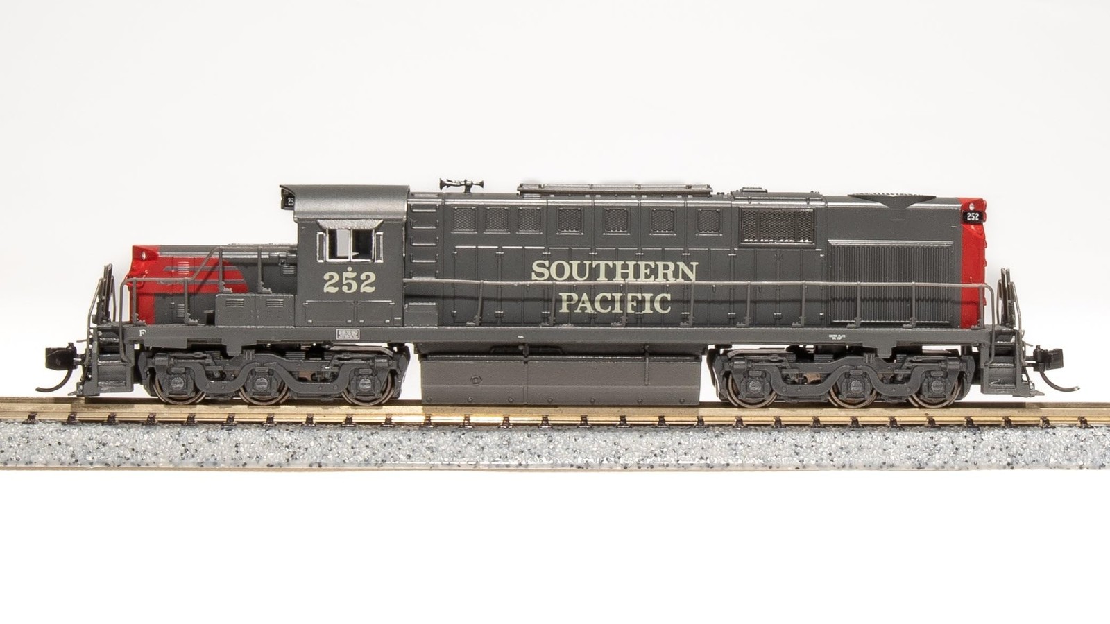 Broadway Limited 6625 Alco RSD-15, SP #252, Gray & Red, Paragon4 Sound/DC/DCC, N