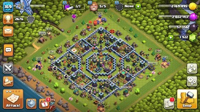 TH 14 169 lvl GOOD DEF | 65-60-50-11 Heroes | NAME CHANGE | CHEAP