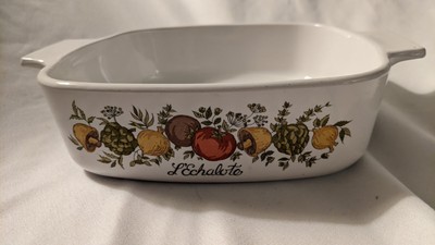 Vintage Corning Ware A-1-B 1 Quart L'Echalote/Spice Of Life, No Lid
