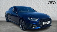 2022 Audi A4 2.0 TFSI 40 Black Edition S Tronic Euro 6 4-door Saloon Petrol Auto