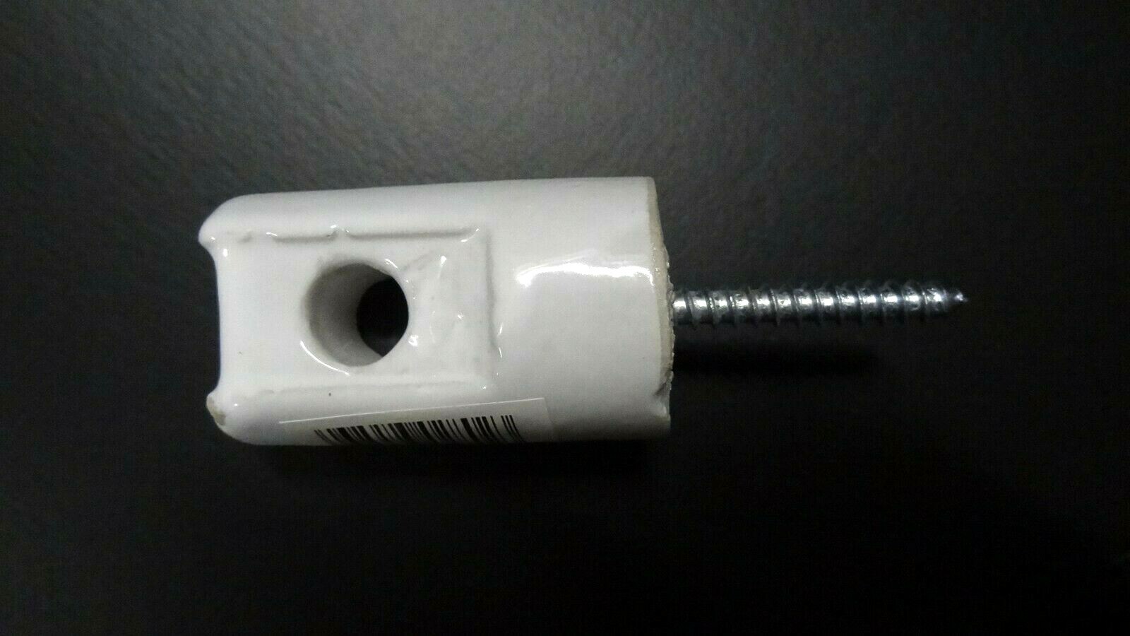 Dare 2802 Electric Fence Insulator Line & Corner Porcelain Standard Sz ~ 1 or 25