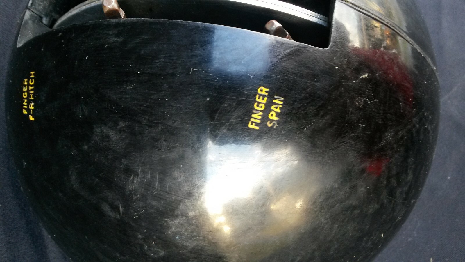 Jayhawk Measuring Ball Bowling finger system drilling  mechanical size fitter