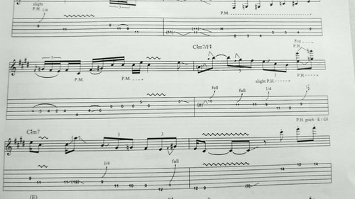 GARY MOORE GUITAR TAB / TABLATURE / GREATEST HITS SO FAR  / GUITAR SONGBOOK