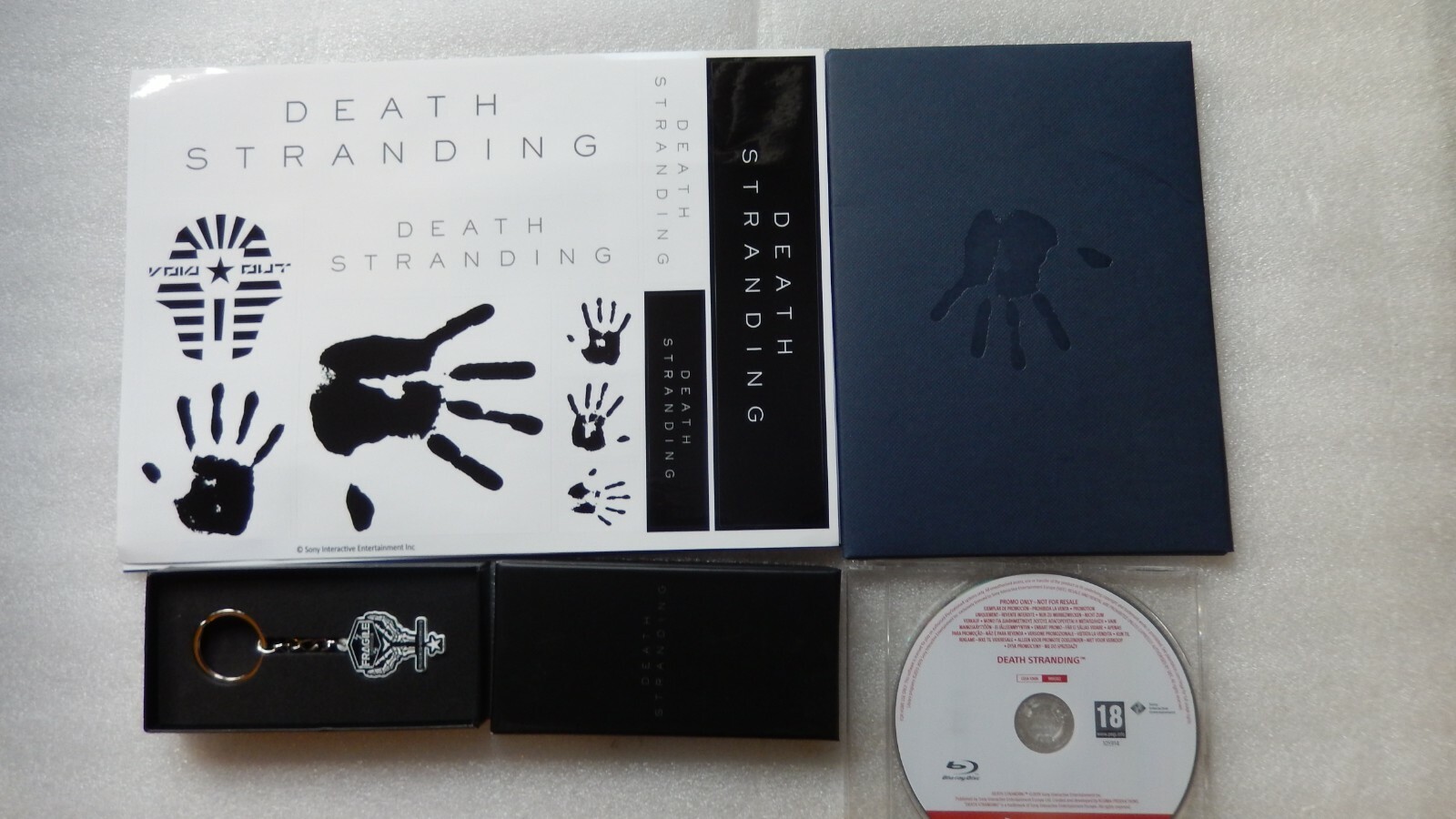 Death Stranding PS4 PROMO Press Kit Items Rare PlayStation 4
