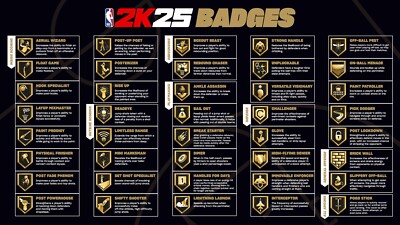 NBA2K25 Fast Badge Grinding Current & Next Gen  **Available 24/7 - playeralan**