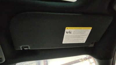 2018-2021 Ford Expedition RH Passenger Interior Sun Visor Black-CH Cloth